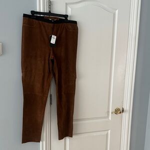 Brown Suede Pants NWT